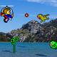 Illustration for article titled Real Life Photos Mixed With 16-Bit Video Games Are Amazing